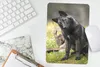 MuchoWow® Mauspad Mousepad Wolf - Schwarz - Gras 18x27 cm - Produktbild-Vorschau 5