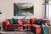 MuchoWow® Poster Lake Moraine im Banff National Park in Produktbild-Vorschau 2