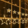 Lichterkette Sterne Strom 120 LED Weihnachtsbeleuchtung Produktbild-Vorschau 1