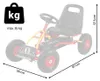 KETTLER KETTCAR RETRO, Farbe:Rot Produktbild-Vorschau 10