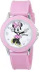 A close-up studio shot of a pink Disney Minnie Mouse watch. Produktbild-Vorschau