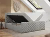 MKS MEBLE Boxspringbett 180x200 mit Bettkasten Matratze H3 Produktbild-Vorschau 4