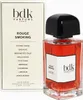 A bottle of BDK Parfums Rouge Smoking Eau de Parfum and its packaging are displayed side-by-side against a white background. Náhled obrázku produktu