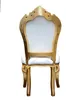 Casa Padrino Barock Esszimmer Stuhl Weiß / Gold - Möbel Produktbild-Vorschau 3