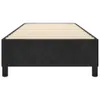 Cadre de lit sans matelas noir 100x200 cm velours Voir les images du produit 4