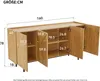Flieks Kommoden Wohnzimmerschränke Sideboard mit 4 Türen, Produktbild-Vorschau 7