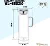 Cruche Wilmax 1500 ml en verre thermo-isolant avec Voir les images du produit 5