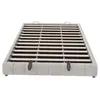 A bed frame with a slatted base, shown from a slightly elevated front-facing angle against a white background. Produktbild-Vorschau