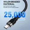 Kabel Wozinsky WNBCC2 USB-C / USB-C PD 65W 2 m - czarny Podgląd zdjęcia produktu 8