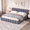 INONEFT Bubble-Bett 140x190cm, Polsterbett, Doppelbett mit Produktbild-Vorschau 2