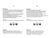 Instructional text and symbols for cleaning and warranty information. Náhľad obrázku produktu