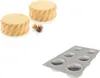 SILIKOMART BACKFORM Kuchenform Backblech Silikon 6 Kekse Produktbild-Vorschau 4