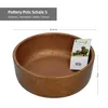 Miska na rośliny Ethan, kolor brązowy, rozmiar S, miska z Podgląd zdjęcia produktu 6