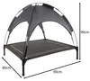 PURLOV 25428 Bedecktes Hundebett 90 x 90 x 70 cm Produktbild-Vorschau 2
