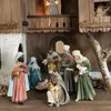 FADEDA Jesuskind mit Hemd  / Höhe:16 cm / handbemalt / Produktbild-Vorschau 8