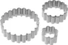 Zenker Ausstecher gewellt 3tlg, 3 x 3 x 2 cm, 5 x 5 x 2 cm, Produktbild-Vorschau 1
