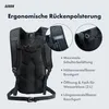 AARON Backpack 8L Fahrradrucksack wasserdicht mit Produktbild-Vorschau 3