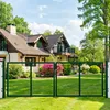 Izrielar Cancello da giardino a doppia anta  Verde, 300 x Anteprima dell’immagine prodotto 7