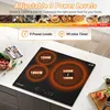 AMZCHEF Glaskeramikkochfeld autark 3 Kochzonen 5400W 9 Produktbild-Vorschau 3