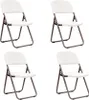 Set di 4 sedie pieghevoli Lifetime bianco 56x50x86 cm Anteprima dell’immagine prodotto 1