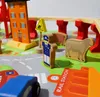 Holzeisenbahn Eisenbahn Kinder Zug Spielzeug 75 Stück Produktbild-Vorschau 3