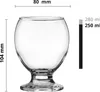 Glasmark Krosno Gläser Eisschale 6er Set 0,28 Liter Produktbild-Vorschau 2