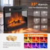 CHEMINÉE LEADZM avec flammes LED, cheminée électrique avec Voir les images du produit 3