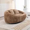 okwish Divano letto, Pouf con 2 cuscini, Poltrona relax con Anteprima dell’immagine prodotto 13