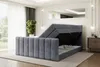 ALTDECOR Boxspringbett mit Fußteil, 2 Matratzen und Topper Produktbild-Vorschau 3