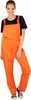 Latzhose - orange, L Produktbild-Vorschau 1