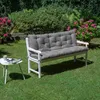 Beautissu Flair BR Bankauflage Hellgrau, 150x50x50cm Produktbild-Vorschau 5