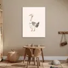 Leinwand Bilder 50x70 cm - Kinder Beige - Ente - Bauernhof, Produktbild-Vorschau 2