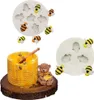 Včelí silikonová forma Honeycombant Fondant Cake Mold Náhled obrázku produktu 2