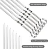 Grillspieße und Schaschlikspieße Edelstahl Set 6 Lange Produktbild-Vorschau 6
