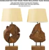 Mauro Ferretti stolní lampa Kepala E27 Ø 35x69 cm hnědá Náhled obrázku produktu 9
