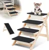 Clanmacy Escalier pour chien 2 en 1 rampe pour chien 4 Voir les images du produit 1