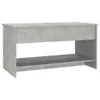 vidaXL Couchtisch Betongrau 102x50x52,5 cm Holzwerkstoff Produktbild-Vorschau 5