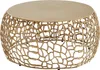 Table basse métal or 66x66x30 cm table basse aluminium Voir les images du produit 6