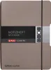 Herlitz Notizheft flex A6 40 Bl. LederoptikMix taupe Produktbild-Vorschau 1