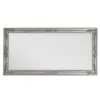 Eleganter Barock Spiegel BESSA 100x50cm silber-antik Produktbild-Vorschau 3