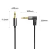 1,5m AUX Kabel 3,5mm Klinke-Stecker Winkel Stereo | für Produktbild-Vorschau 7