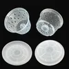 Garten Lux 10er Set Orchideentöpfe Transparente Ø17cm 1.5L Produktbild-Vorschau 3