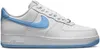 Nike Air Force 1 '07 Weiß Aquarius Blau - EU: 47.5 Produktbild-Vorschau 1