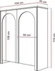 Hohe Kommode ARIADNA Weiß Produktbild-Vorschau 7