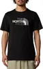 The North Face T-shirt NF0A8A6CJK31 in Black color size Voir les images du produit 3