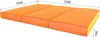 idealfit klappbare Turnmatte 3-teilig orange 150x100x10cm Produktbild-Vorschau 2