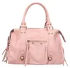 Sac bandoulière pour femmes, en daim imprimé, avec Voir les images du produit 1