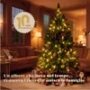 Albero di Natale Artificiale 180cm- Albero di Natale Folto Anteprima dell’immagine prodotto 7
