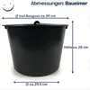 Baueimer 20L Betoneimer Ausguss, Menge:10 Produktbild-Vorschau 6