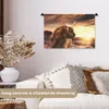 MuchoWow® Wandteppich Wandbehang Schottisches Hochlandrind Produktbild-Vorschau 2